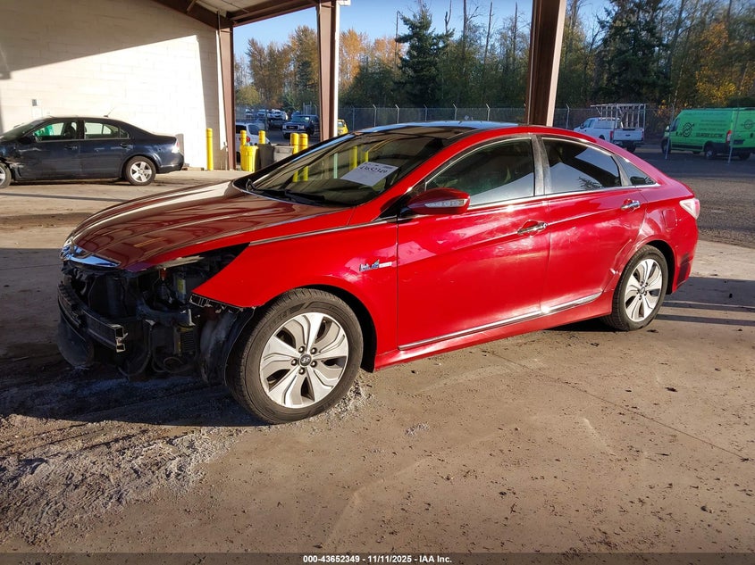 KMHEC4A40EA105561 2014 HYUNDAI SONATA photo no. 2
