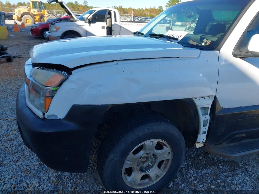 2003 Chevrolet Avalanche 1500 VIN: 3GNEC13T73G129742 Lot: 43652355