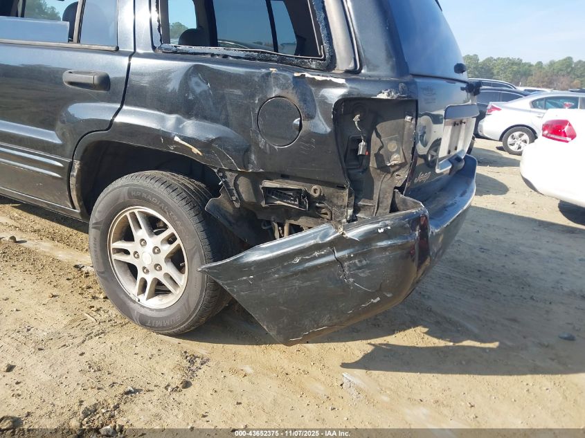 2004 Jeep Grand Cherokee Laredo VIN: 1J4GX48SX4C381555 Lot: 43652375