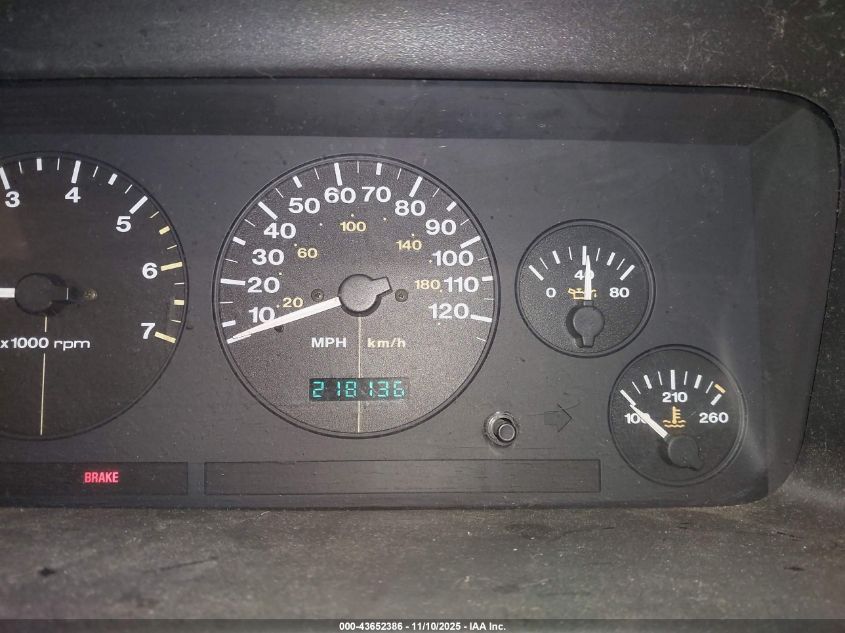 1996 Jeep Grand Cherokee Laredo VIN: 1J4GZ58S4TC395742 Lot: 43652386