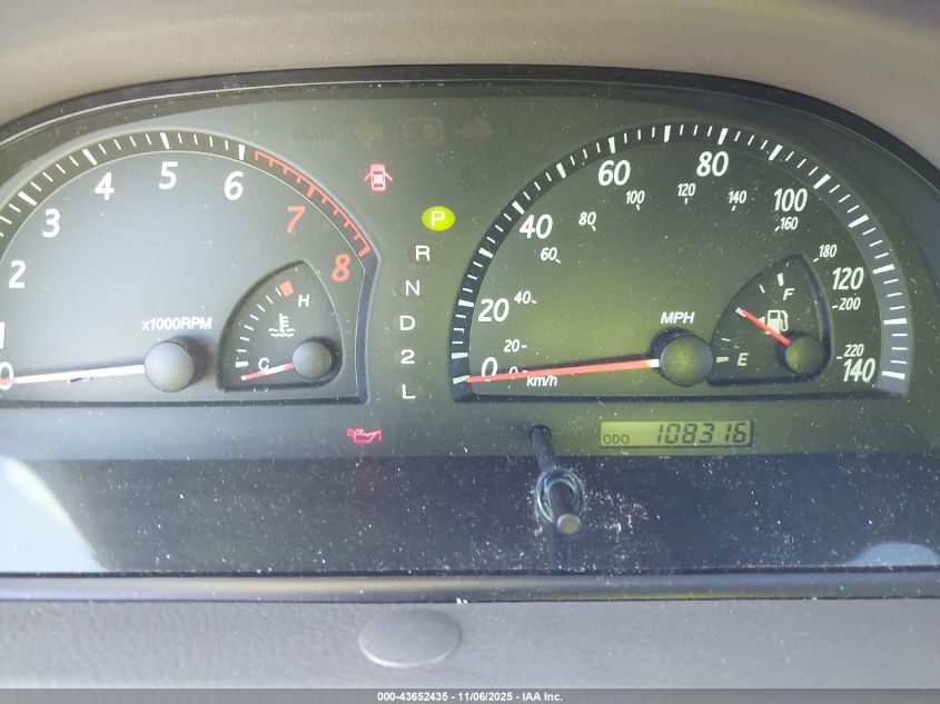 2003 Toyota Camry Le VIN: 4T1BE32K53U149412 Lot: 43652435