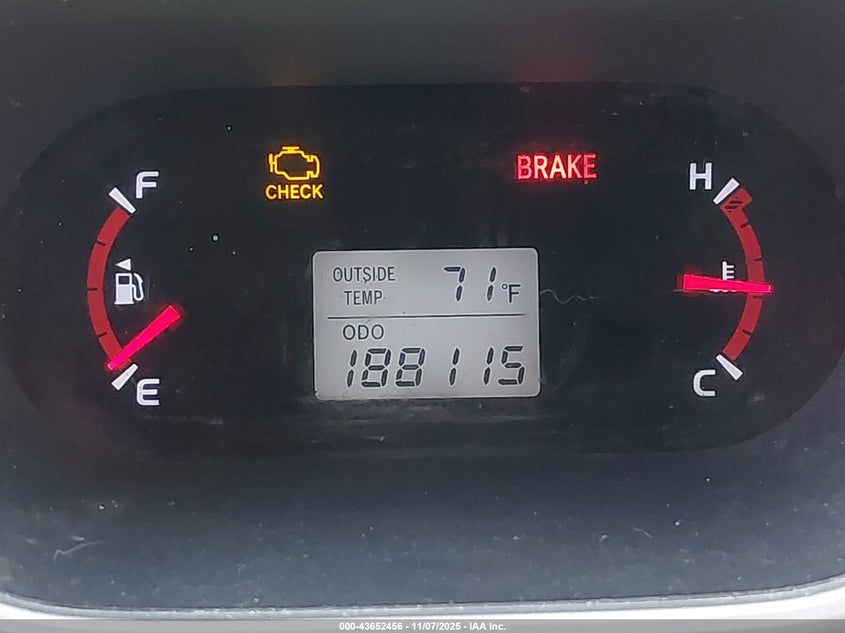 2009 Toyota Matrix S VIN: 2T1KE40E99C005102 Lot: 43652456