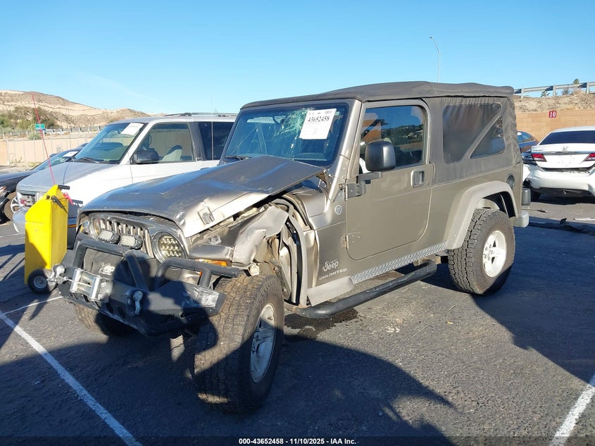 1J4FA44SX6P715906 2006 JEEP WRANGLER photo no. 2