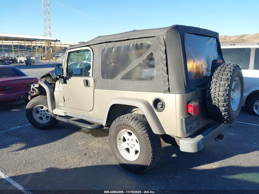 1J4FA44SX6P715906 2006 JEEP WRANGLER photo no. 3