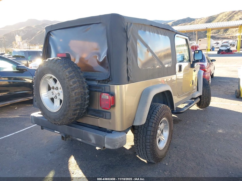 1J4FA44SX6P715906 2006 JEEP WRANGLER photo no. 4