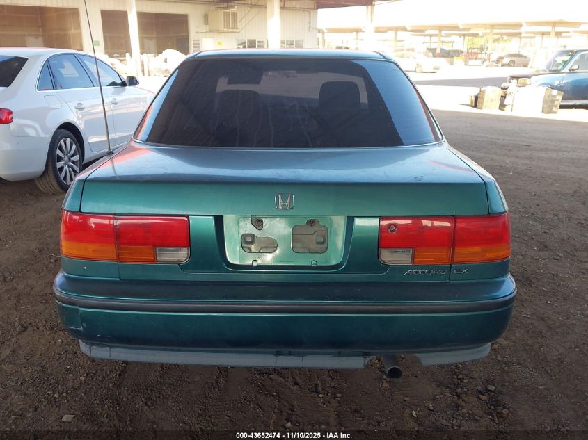 1993 Honda Accord Lx VIN: 1HGCB7653PA166067 Lot: 43652474