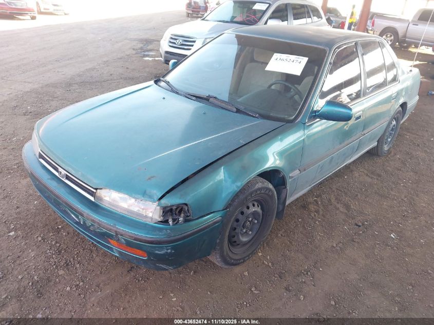 1993 Honda Accord Lx VIN: 1HGCB7653PA166067 Lot: 43652474