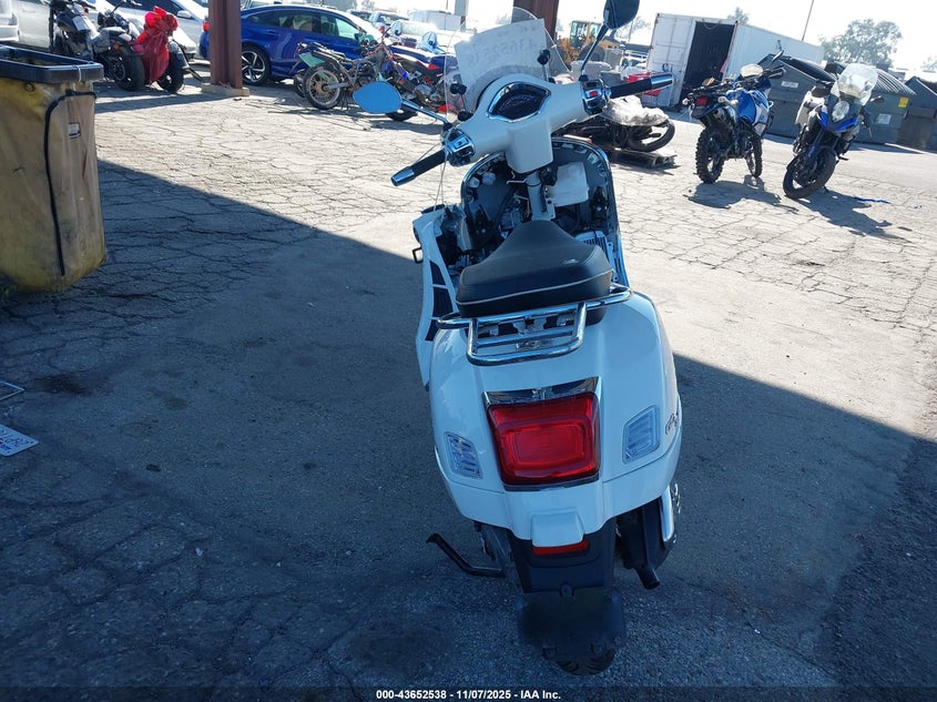 2023 VESPA GTS/SEI GIORNI 278 CC(VIN: ZAPMD39M0P5100365