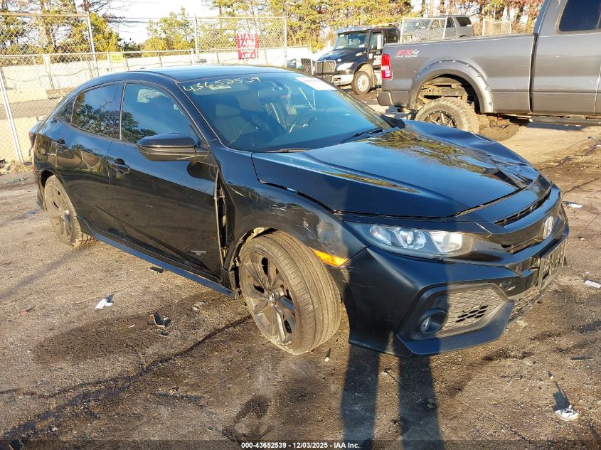 2018 Honda Civic Sport VIN: SHHFK7H42JU412751 Lot: 43652539