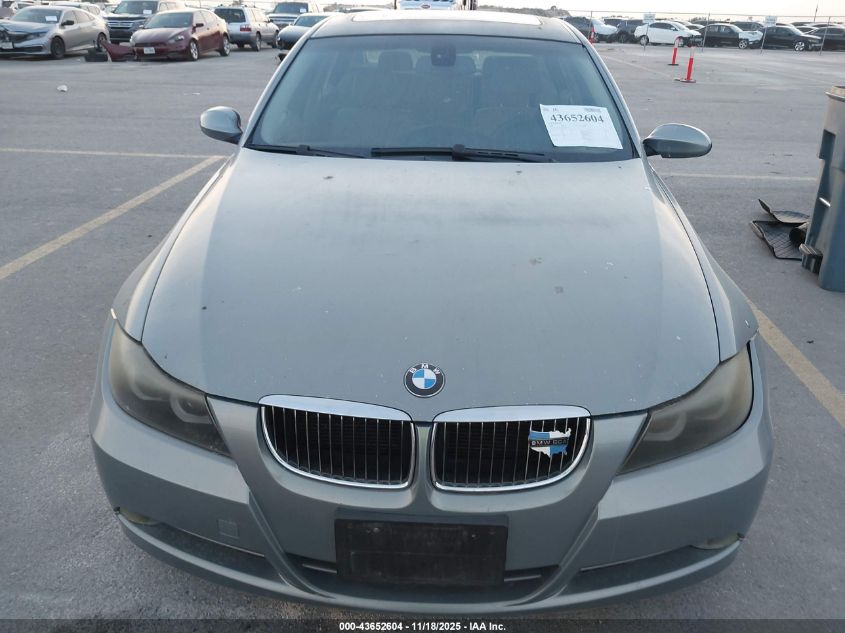 2006 BMW 330I VIN: WBAVB33586PS06933 Lot: 43652604