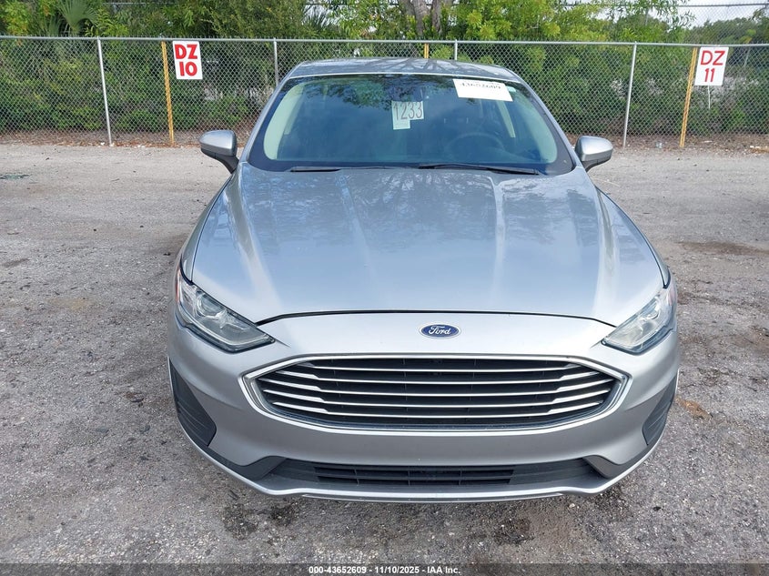 2020 Ford Fusion Hybrid Se VIN: 3FA6P0LU1LR184993 Lot: 43652609