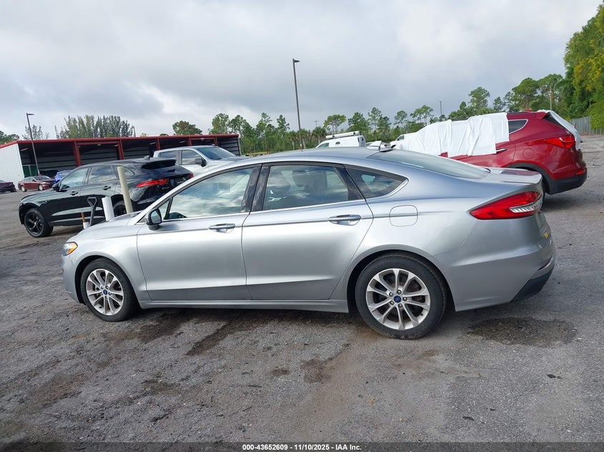 2020 Ford Fusion Hybrid Se VIN: 3FA6P0LU1LR184993 Lot: 43652609