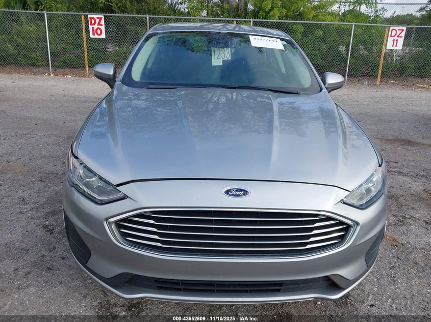 2020 Ford Fusion Hybrid Se VIN: 3FA6P0LU1LR184993 Lot: 43652609