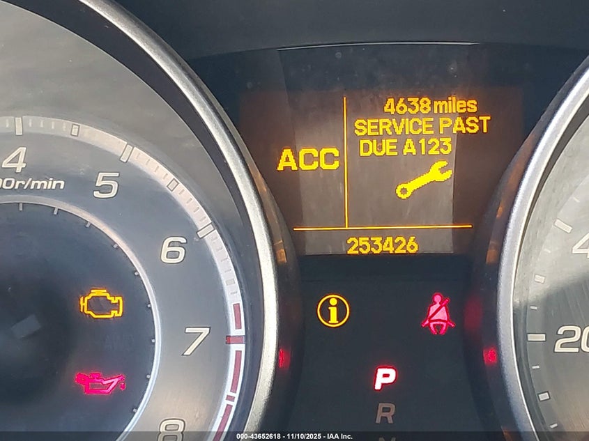 2010 Acura Mdx Advance Package VIN: 2HNYD2H70AH505726 Lot: 43652618