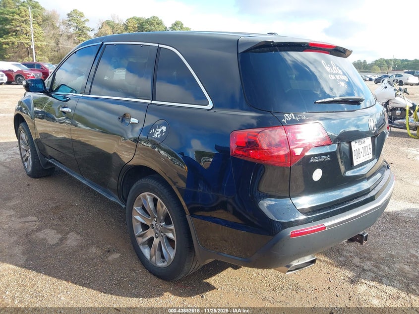 2HNYD2H70AH505726 2010 ACURA MDX photo no. 3