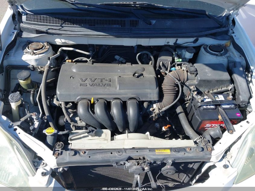 2004 Toyota Matrix Xr VIN: 2T1KR32E64C311758 Lot: 43652628