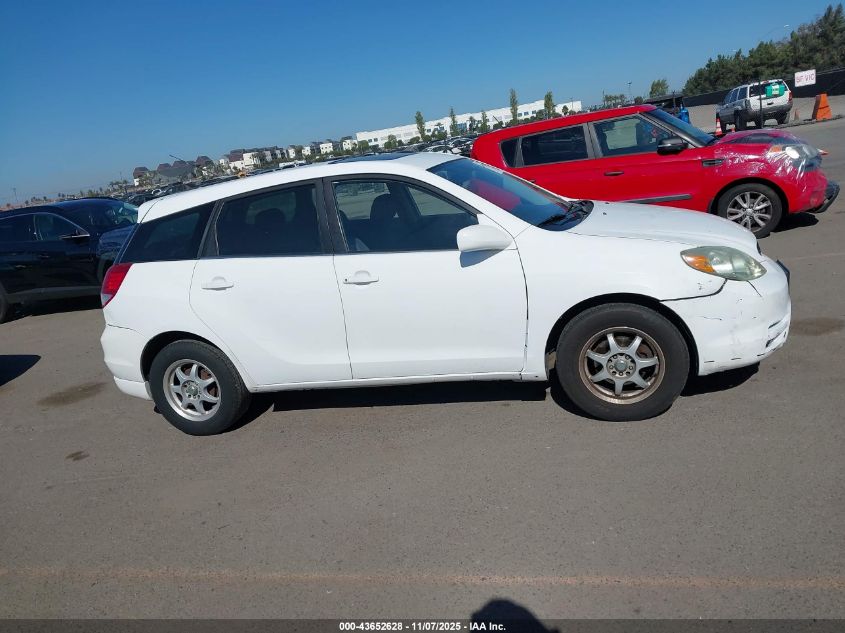 2004 Toyota Matrix Xr VIN: 2T1KR32E64C311758 Lot: 43652628