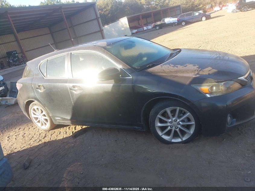 2012 Lexus Ct 200H VIN: JTHD5BH5C2061011 Lot: 43652635