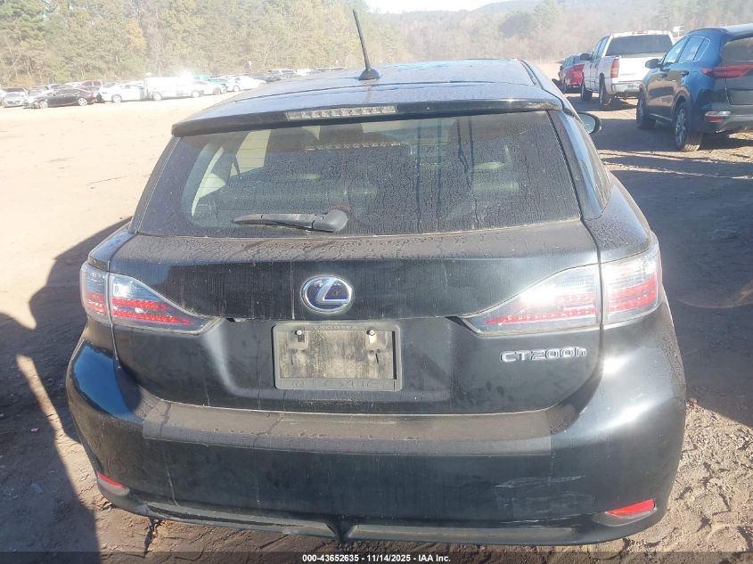 2012 Lexus Ct 200H VIN: JTHD5BH5C2061011 Lot: 43652635