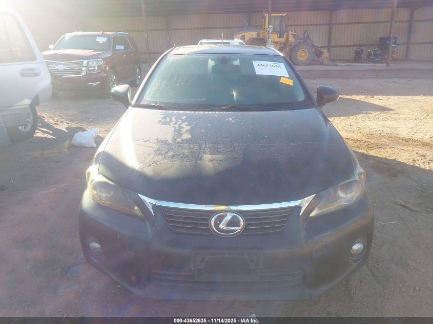 2012 Lexus Ct 200H VIN: JTHD5BH5C2061011 Lot: 43652635