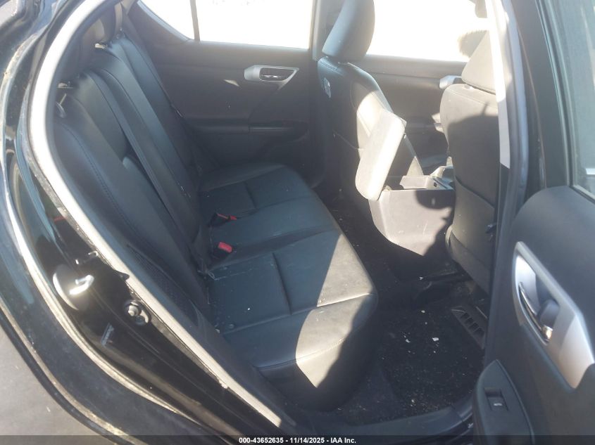 2012 Lexus Ct 200H VIN: JTHD5BH5C2061011 Lot: 43652635