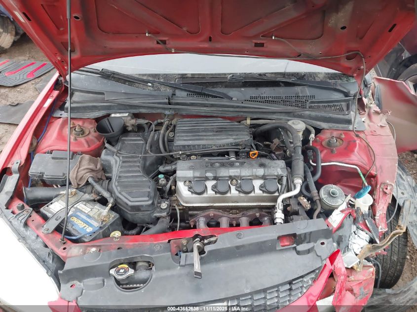 2004 Honda Civic Lx VIN: 1HGEM22644L054866 Lot: 43652638