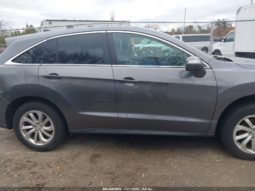 2017 Acura Rdx Technology Acurawatch Plus Packages/W/Technology Package VIN: 5J8TB4H54HL001355 Lot: 43652652