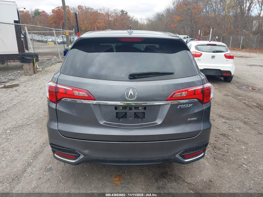 2017 Acura Rdx Technology Acurawatch Plus Packages/W/Technology Package VIN: 5J8TB4H54HL001355 Lot: 43652652