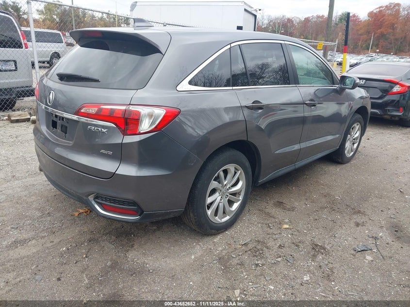 5J8TB4H54HL001355 2017 ACURA RDX photo no. 4