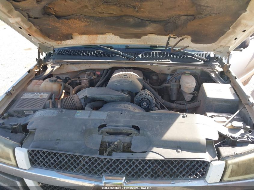 2003 Chevrolet Silverado 1500 Ls VIN: 2GCEC19T331155652 Lot: 43652672