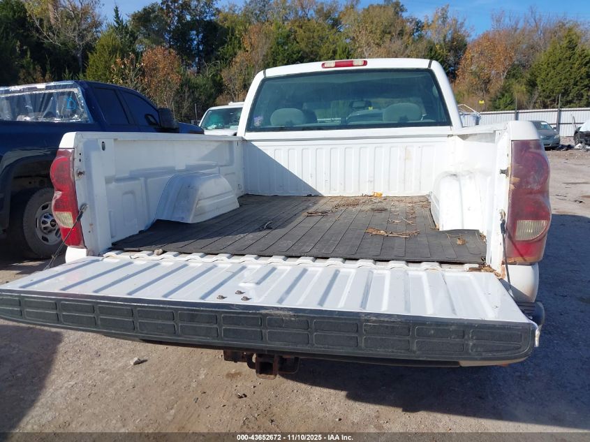 2003 Chevrolet Silverado 1500 Ls VIN: 2GCEC19T331155652 Lot: 43652672