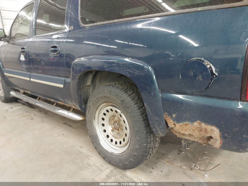 2005 Chevrolet Suburban 1500 Lt VIN: 1GNFK16Z05J146942 Lot: 43652691