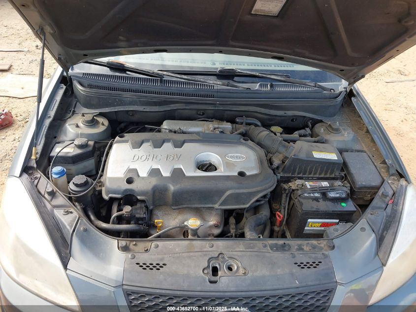 2006 Kia Rio Lx VIN: KNADE123766048100 Lot: 43652700