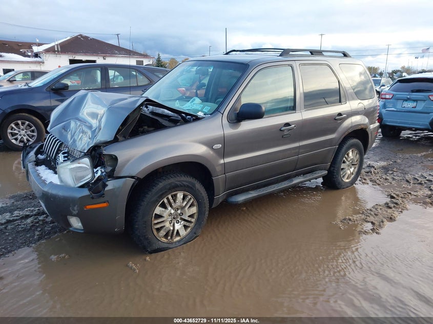 4M2CU57166KJ11981 2006 MERCURY MARINER photo no. 2