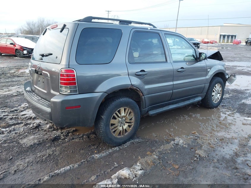 4M2CU57166KJ11981 2006 MERCURY MARINER photo no. 4