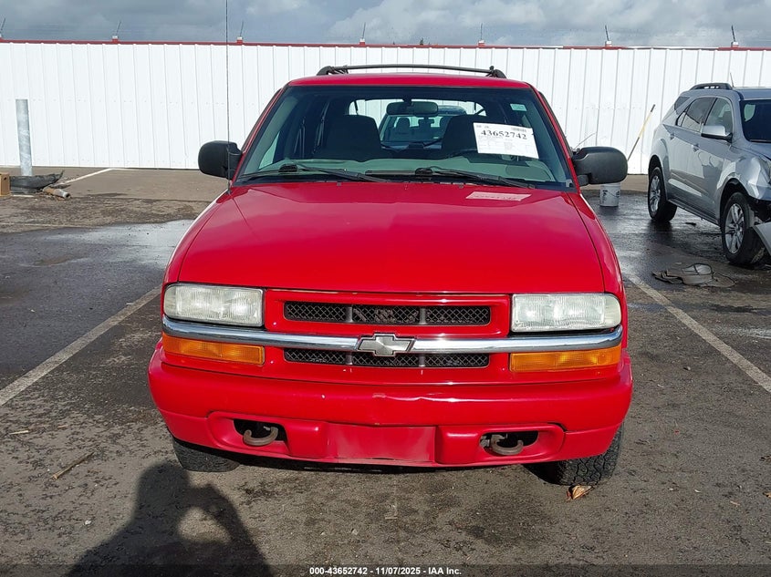 2004 Chevrolet Blazer Ls VIN: 1GNDT13X64K139560 Lot: 43652742