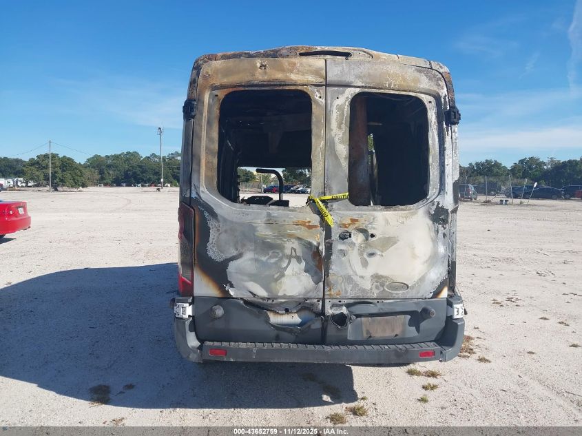 2018 Ford Transit-250 VIN: 1FTYR2CM5JKA01301 Lot: 43652759