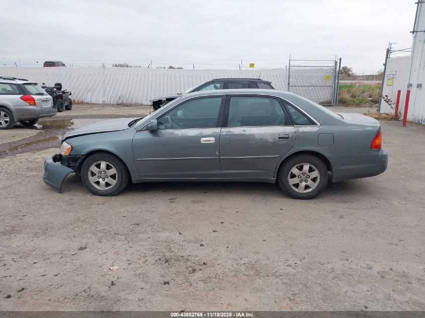 2000 Toyota Avalon Xl VIN: 4T1BF28B1YU054576 Lot: 43652766