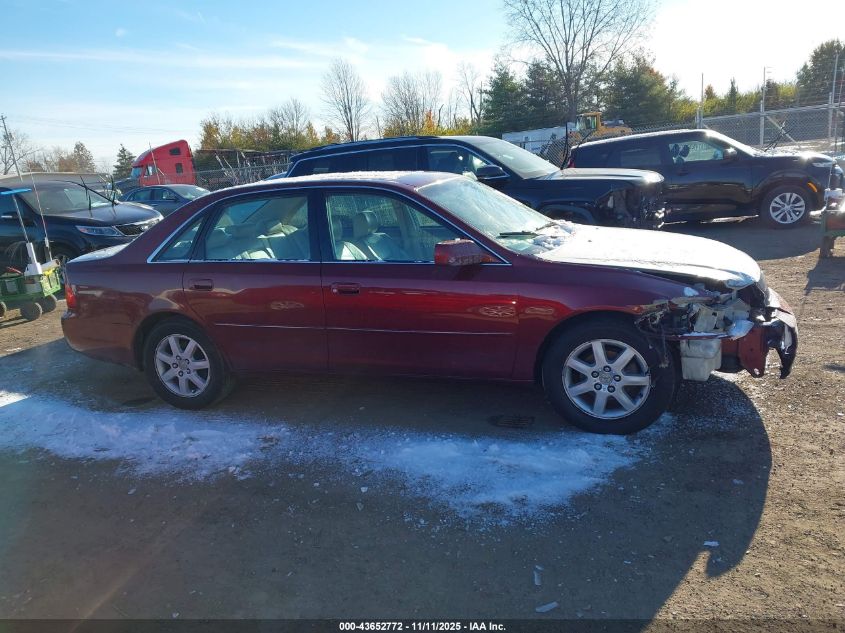 2001 Toyota Avalon Xls VIN: 4T1BF28B21U124561 Lot: 43652772