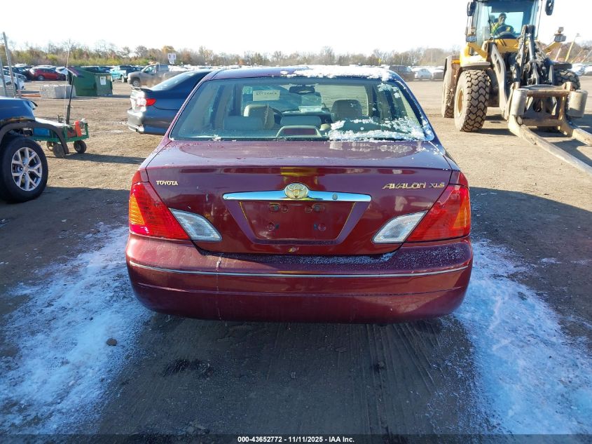 2001 Toyota Avalon Xls VIN: 4T1BF28B21U124561 Lot: 43652772