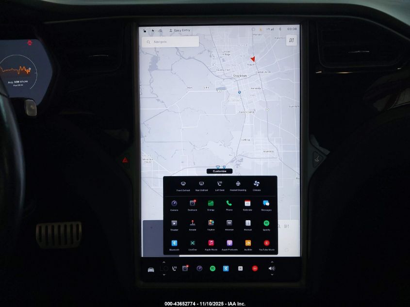 2021 Tesla Model S Long Range Dual Motor All-Wheel Drive/Long Range Plus Dual Motor All-Wheel Drive VIN: 5YJSA1E2XMF424122 Lot: 43652774