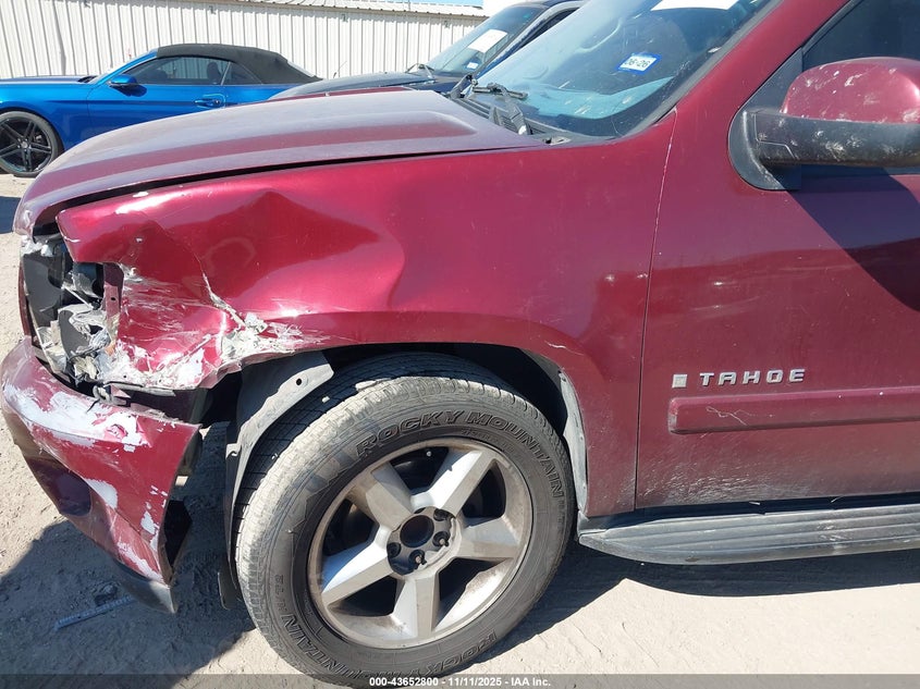 2008 Chevrolet Tahoe Lt VIN: 1GNFC13078R165559 Lot: 43652800