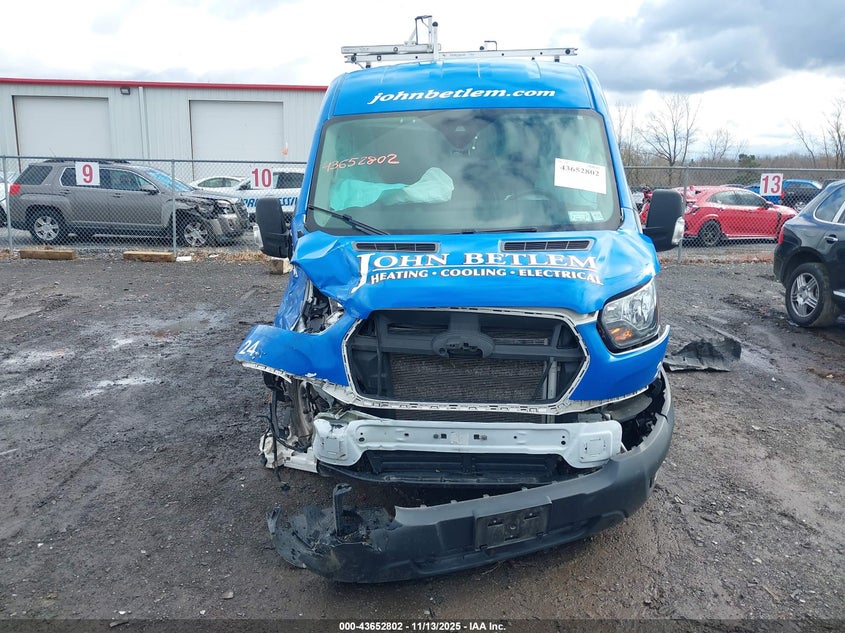 2020 Ford Transit-250 VIN: 1FTBR1CG7LKB70328 Lot: 43652802
