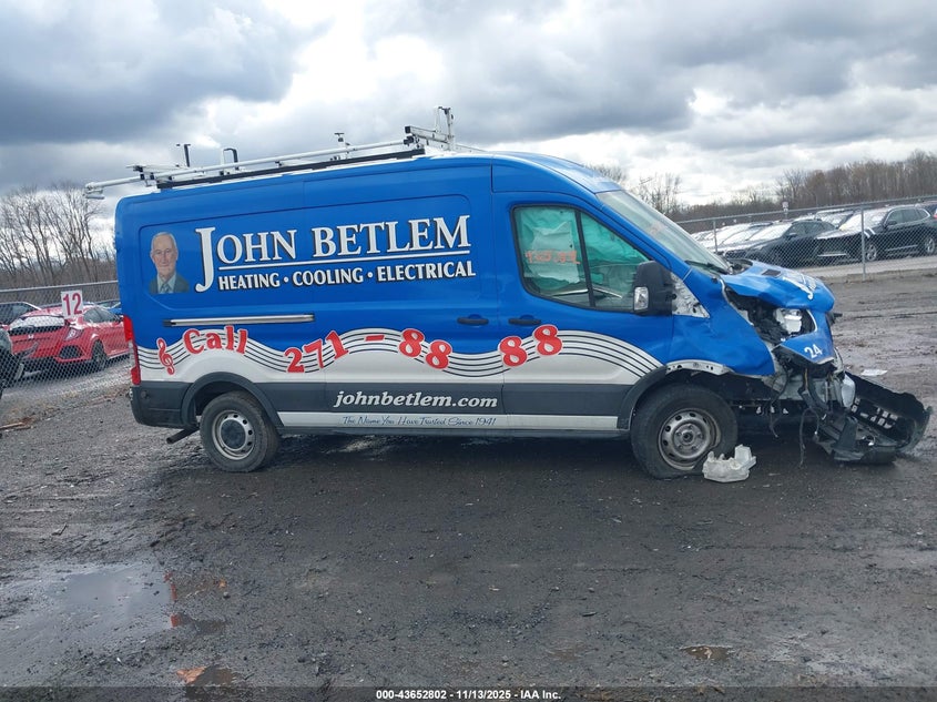 2020 Ford Transit-250 VIN: 1FTBR1CG7LKB70328 Lot: 43652802