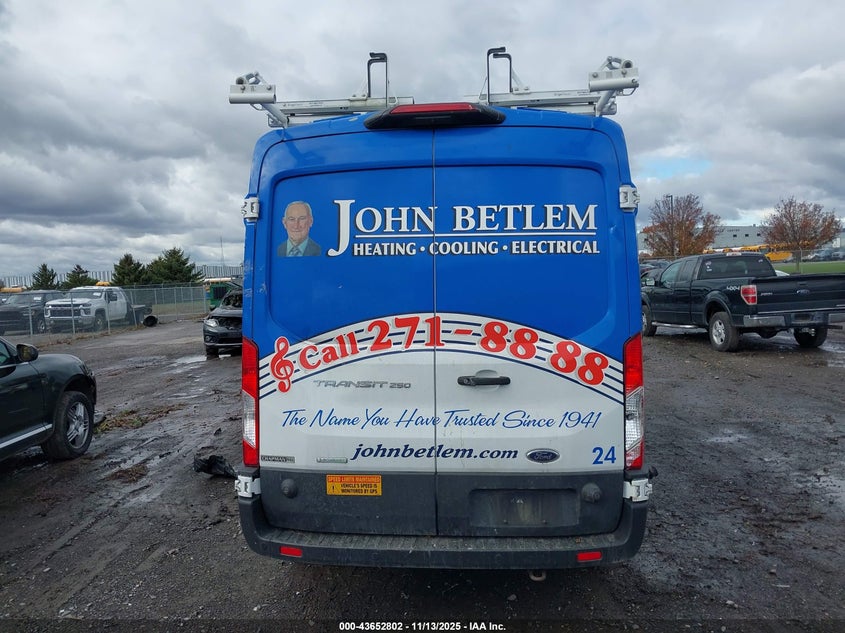 2020 Ford Transit-250 VIN: 1FTBR1CG7LKB70328 Lot: 43652802