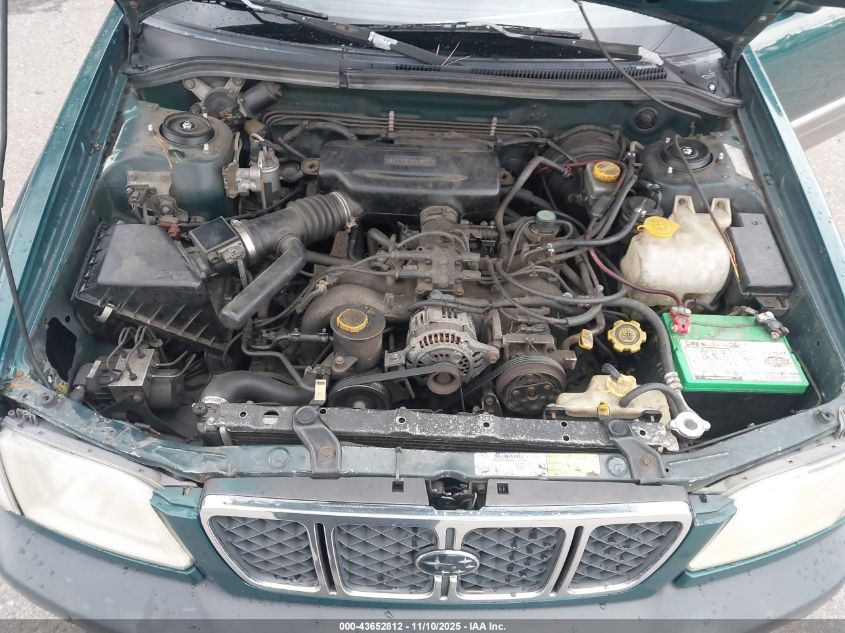 1998 Subaru Forester S VIN: JF1SF6558WH701934 Lot: 43652812