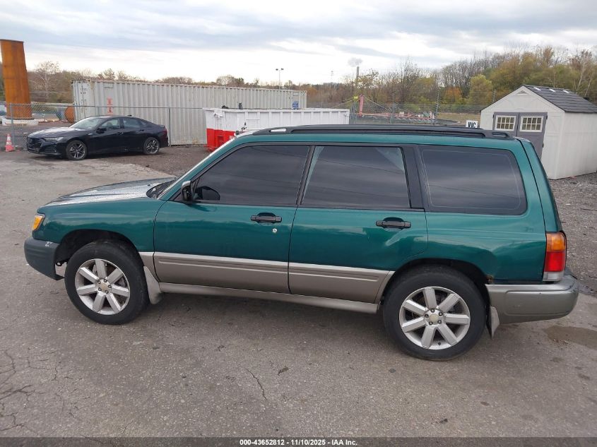 1998 Subaru Forester S VIN: JF1SF6558WH701934 Lot: 43652812