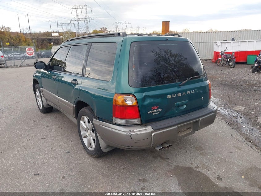 1998 Subaru Forester S VIN: JF1SF6558WH701934 Lot: 43652812