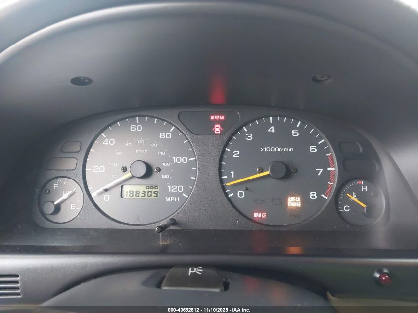 1998 Subaru Forester S VIN: JF1SF6558WH701934 Lot: 43652812