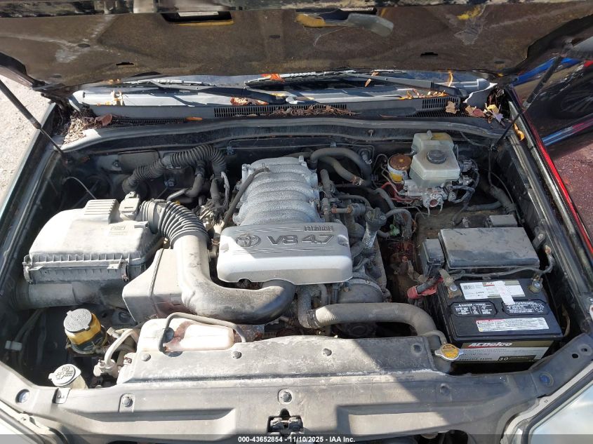 2004 Toyota 4Runner Sr5 V8 VIN: JTEBT14R048016510 Lot: 43652854